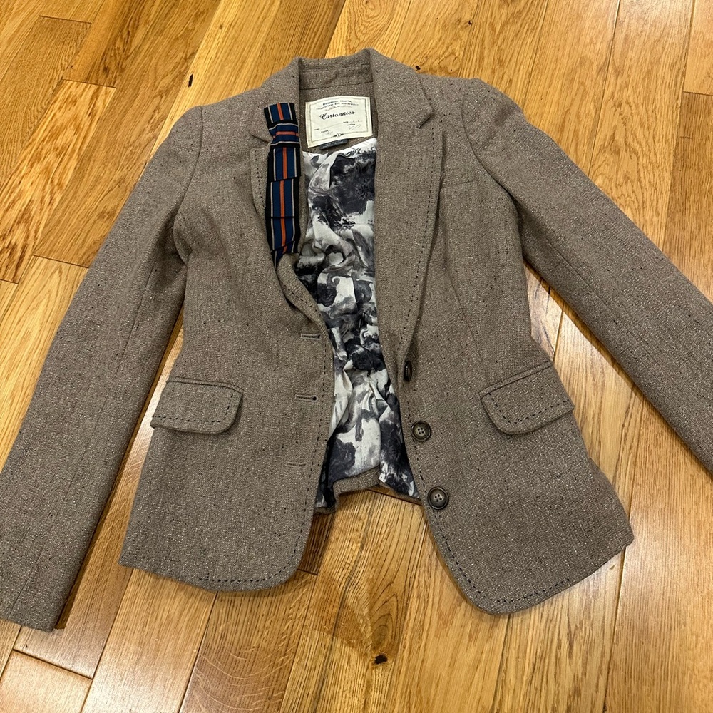 Cartonnier Anthropologie Blazer size 0